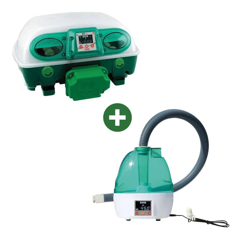 Couveuse automatique Egg Tech SUPER 24 + humidificateur Nebula River Systems - Image 1