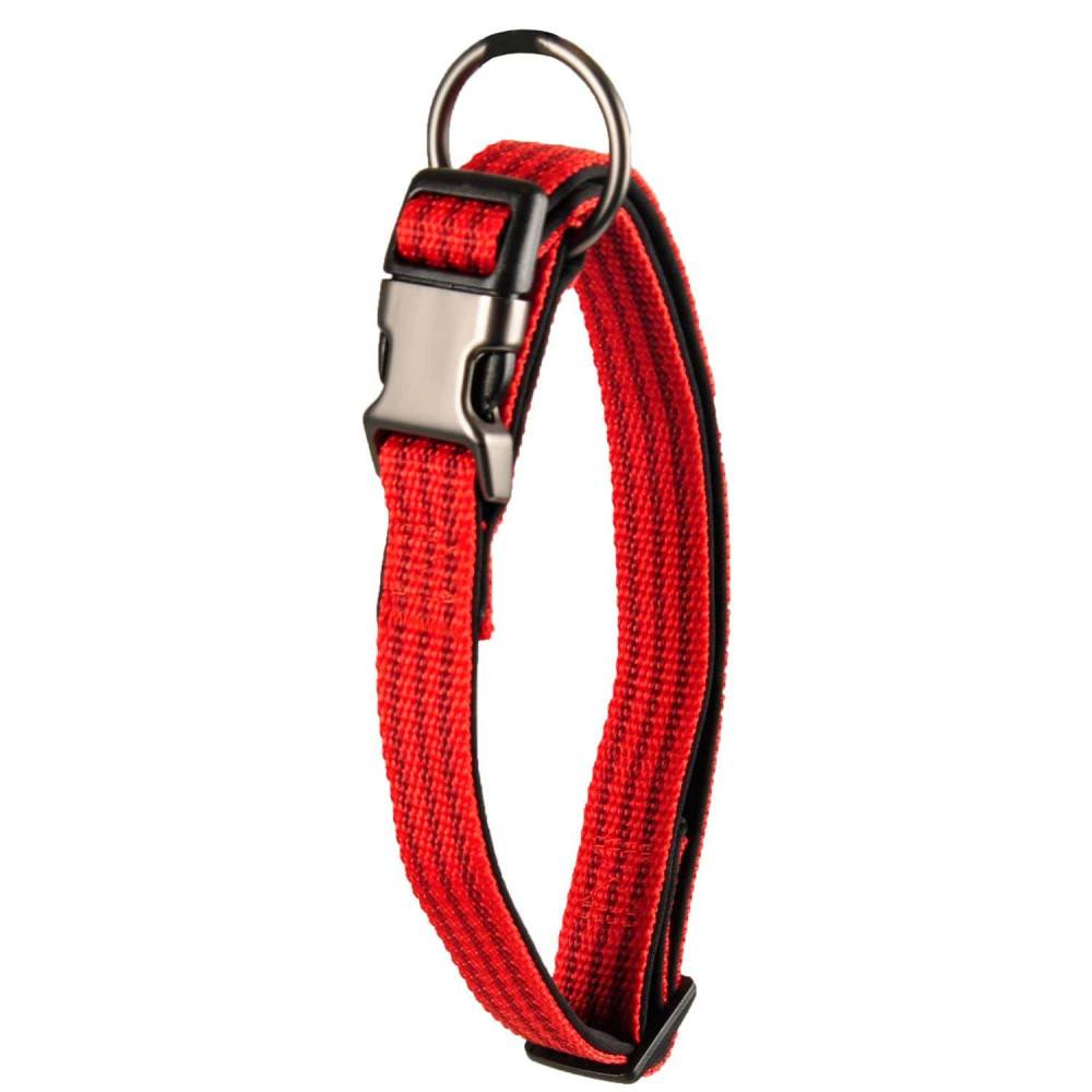 Flamingo - Collier Jannu rouge réglable de 40 à 55 cm 20 mm taille L pour chien - Imagen 2