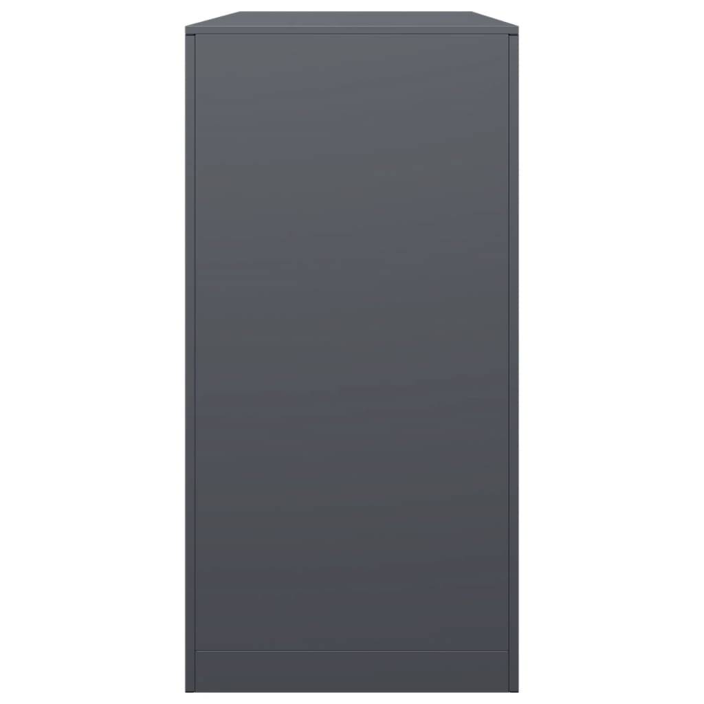 Range-bûches en acier pour bois de chauffage jardin et maison Anthracite 80 cm – ComfortXL Outdoor Living - Image 5