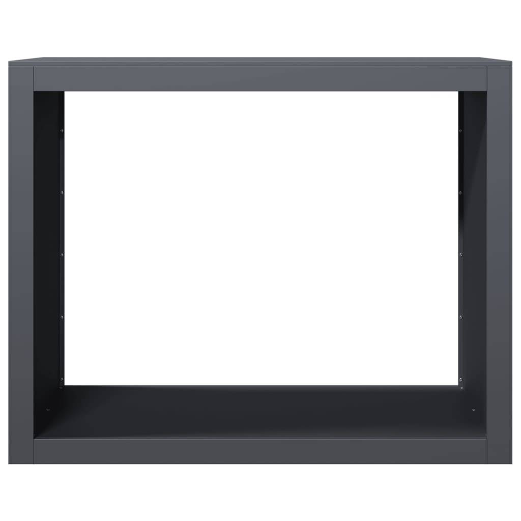 Range-bûches en acier pour bois de chauffage jardin et maison Anthracite 80 cm – ComfortXL Outdoor Living - Image 4