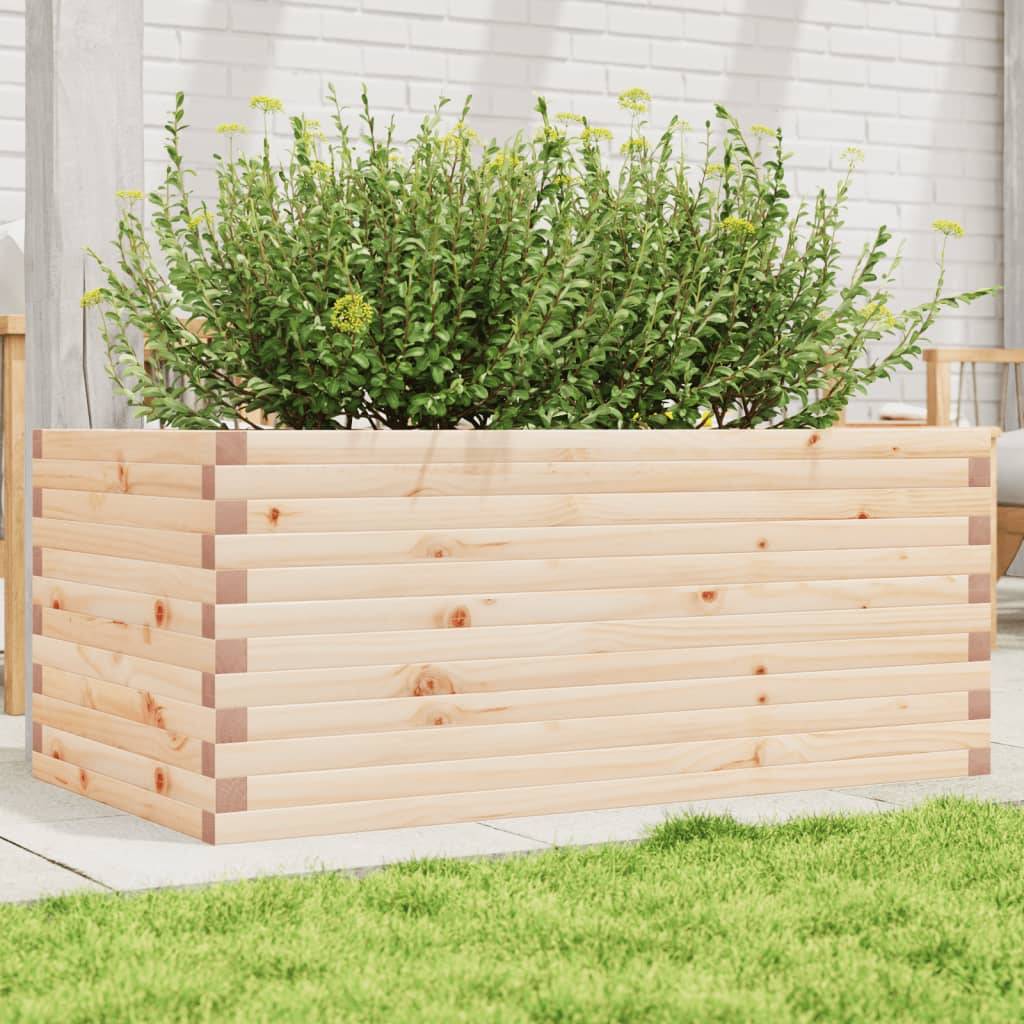 Maison Chic - Jardinière, Bac à fleurs, Pot de fleurs 110x60x45,5 cm bois de pin massif - Imagen 2