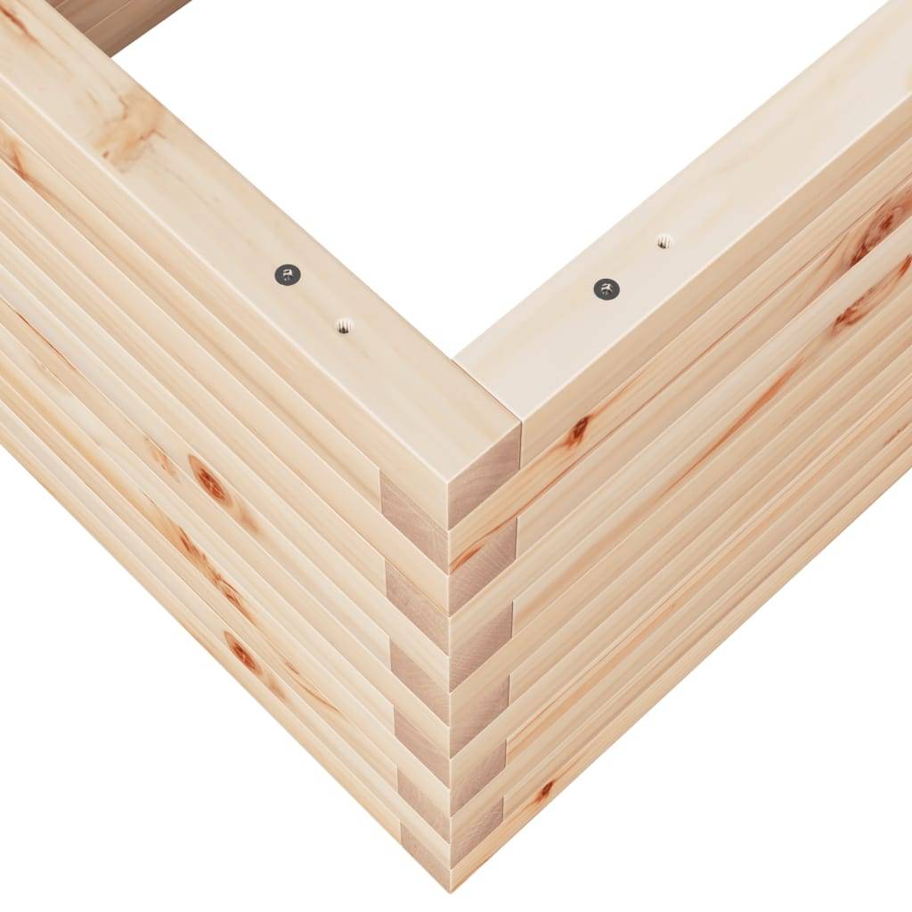Maison Chic - Jardinière, Bac à fleurs, Pot de fleurs 110x60x45,5 cm bois de pin massif - Imagen 8