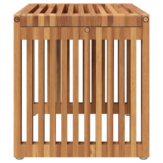 ComfortXL - Petite Table d'Appoint Rectangulaire de Jardin 50x32.5cm en Teck, Mobilier d'Extérieur en Bois Massif – ComfortXL Outdoor Living - Image 6