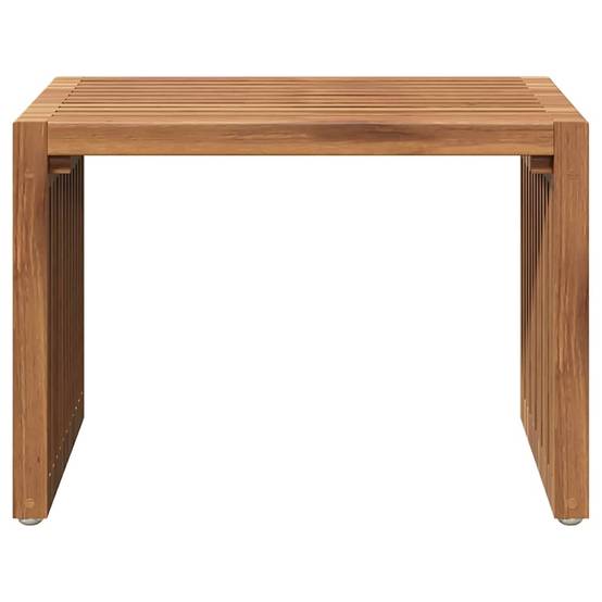 ComfortXL - Petite Table d'Appoint Rectangulaire de Jardin 50x32.5cm en Teck, Mobilier d'Extérieur en Bois Massif – ComfortXL Outdoor Living - Image 5