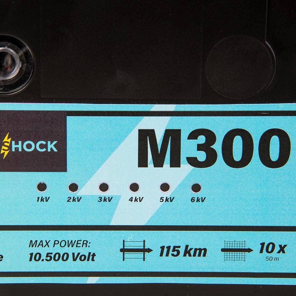 Poste de clôture électrique M300 à Leds, secteur 230 V, 3 J - Imagen 2