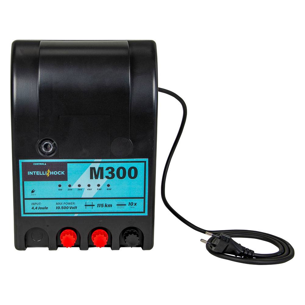 Poste de clôture électrique M300 à Leds, secteur 230 V, 3 J - Imagen 1