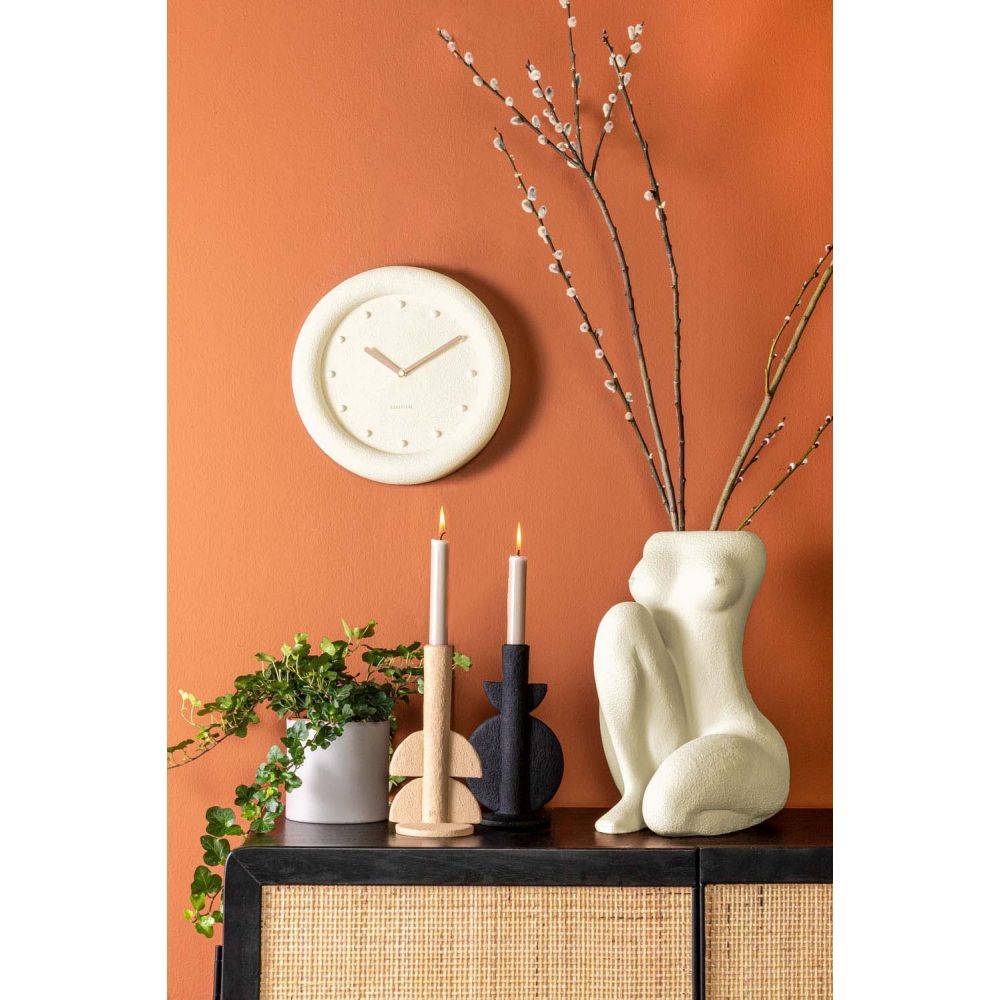 Pt Living - Bougeoir en résine Bubble Marron sable - Imagen 2