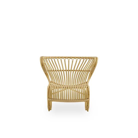 Fauteuil lounge en alu et fibre synthétique aspect rotin Sika-Design - Image 5