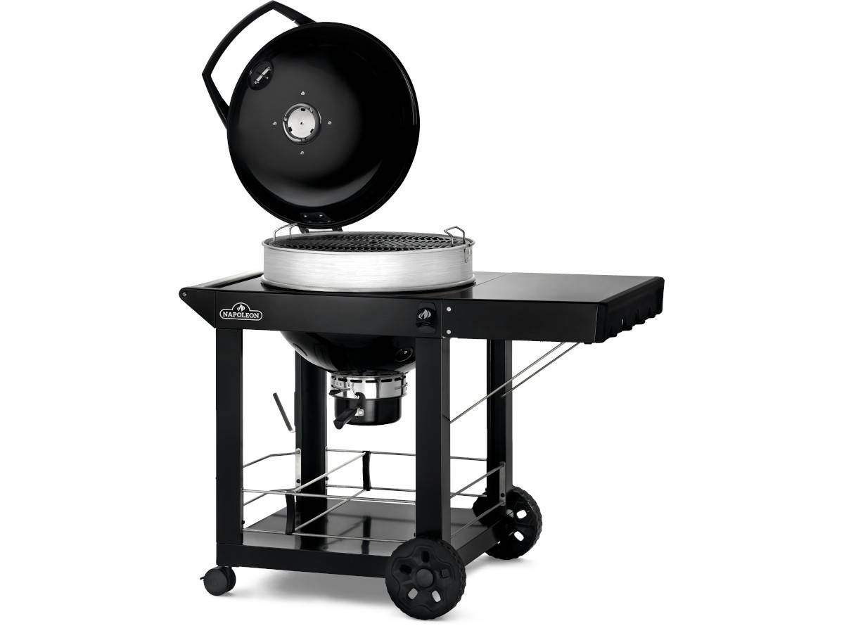 Napoleon - Barbecue à charbon Kettle Pro 57 cm sur chariot + Lot de 2 paniers à charbon - Napoleon - Image 2