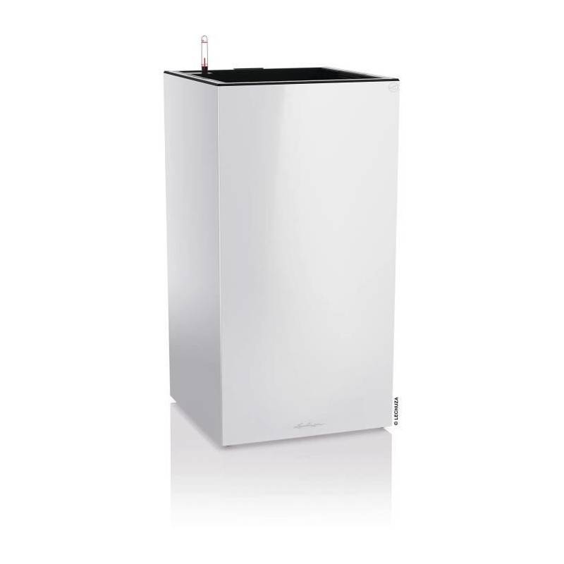 Lechuza - Pot De Fleur Lechuza Canto Premium Colonne 40 - Kit Complet Led, Blanc Brillant - Image 1