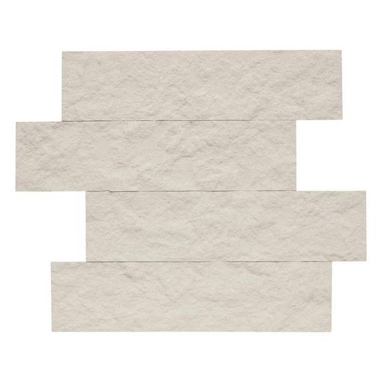 Lot de 2 Stickers Effet Pierre "Cary" 30x38cm Beige - Image 2