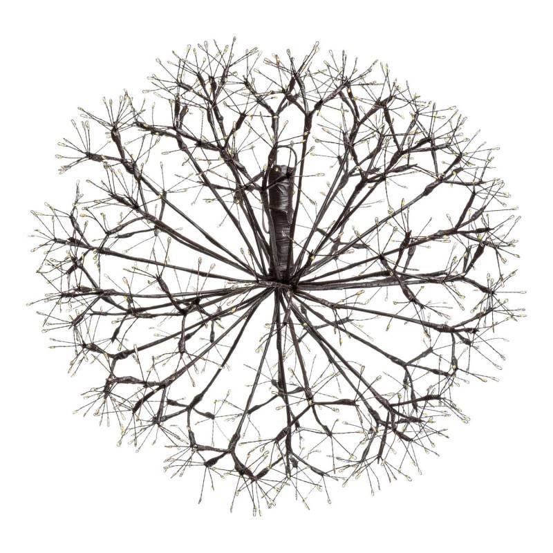 Lotti - Branche Sphère Riche RICH Marron Ø50cm 912 MicroLED FlashLED avec Rameaux Lotti - Imagen 5