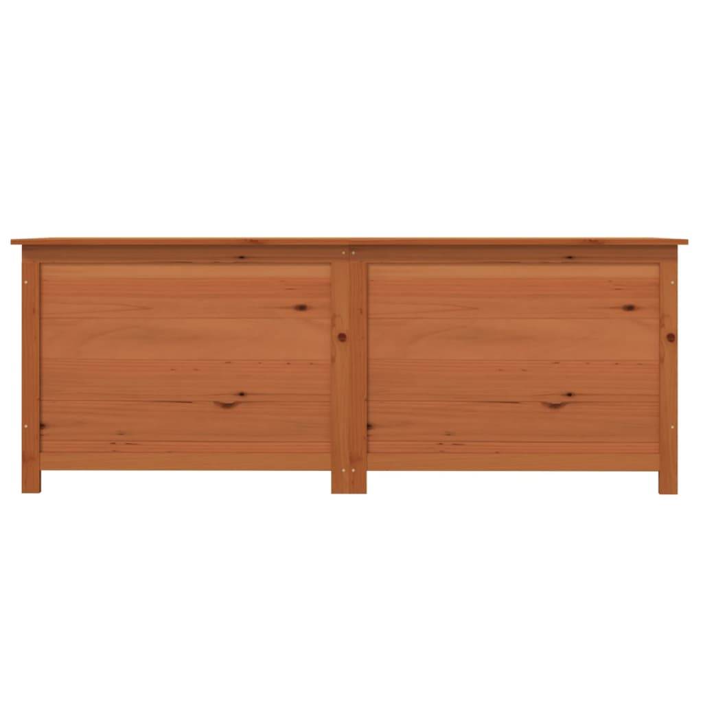 Helloshop26 - Boîte à coussins d'extérieur 150 x 50 x 56 cm sapin massif marron - Imagen 3