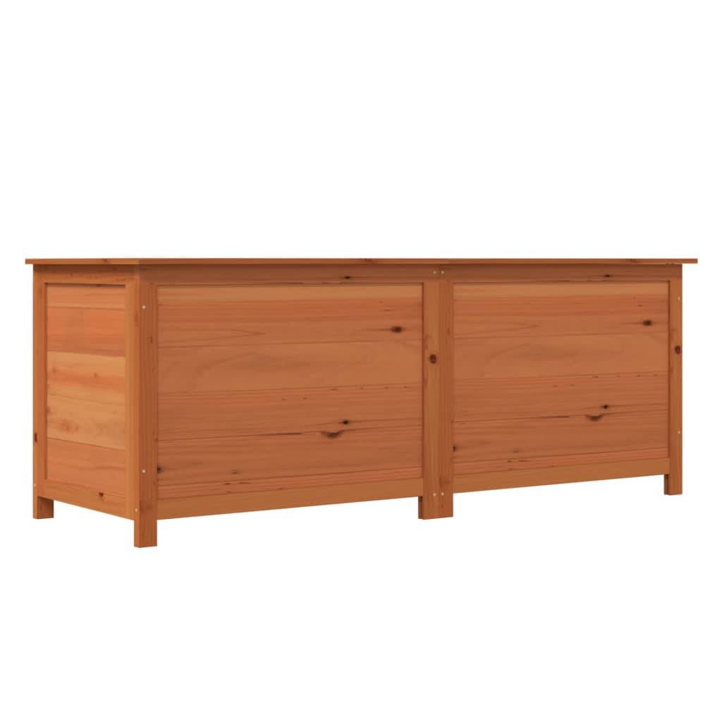 Helloshop26 - Boîte à coussins d'extérieur 150 x 50 x 56 cm sapin massif marron - Imagen 2