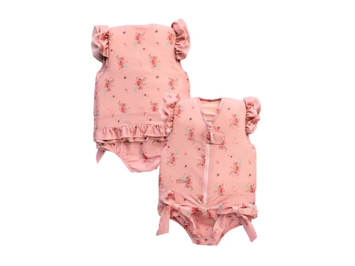 Plouf - Maillot de bain flottant fille Fleurette Taille 5 - Plouf