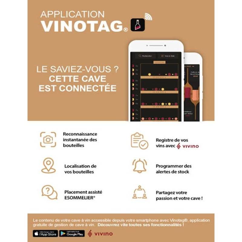 Cave à Vin de Mise à Température SLS41 - 39 Bouteilles - La Sommelière - Image 4