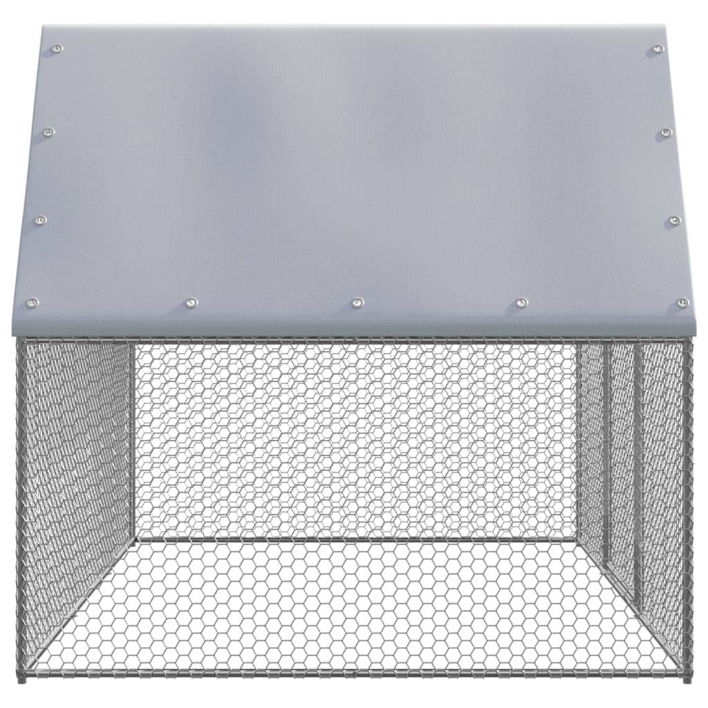 Helloshop26 - Poulailler d'extérieur 3 x 2 x 2 m acier galvanisé - Imagen 3