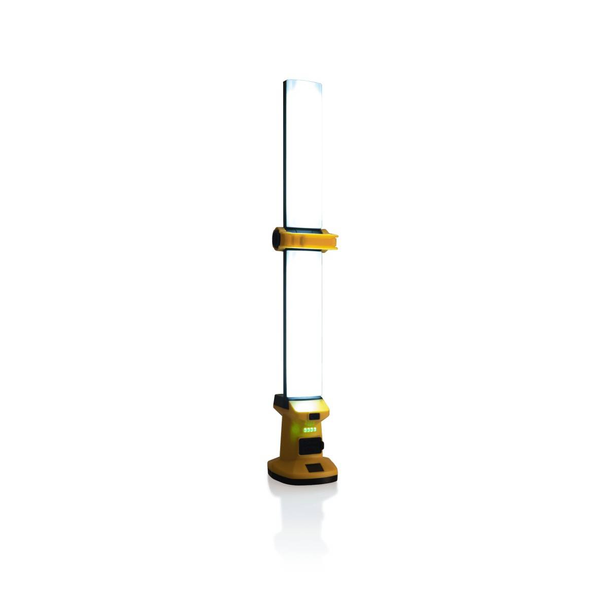 Lampe led articulée 20W 1500Lm Portée 53m 6000K Base aimantée IP22 Lampe de poche ASLO - Imagen 5