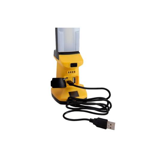 Lampe led articulée 20W 1500Lm Portée 53m 6000K Base aimantée IP22 Lampe de poche ASLO - Imagen 4