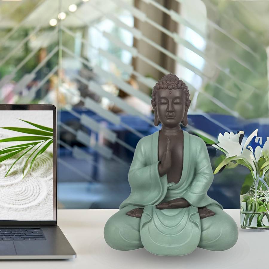 Statue en polyrésine Bodhi Zen Arôme - Imagen 5