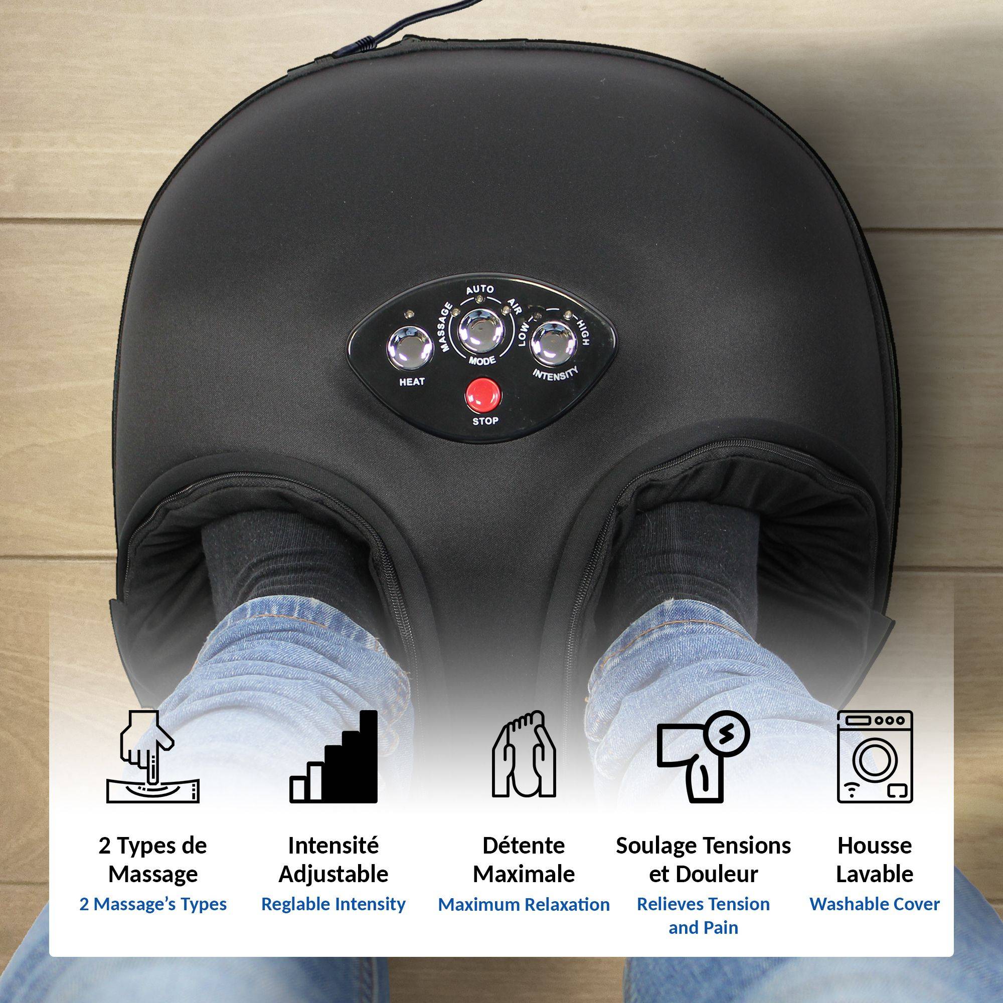 Masseur de Pieds FISHTEC Massage Shiatsu - Image 3