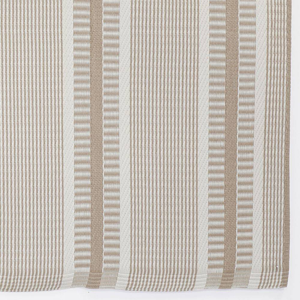 Aubry Gaspard - Tapis d'extérieur en polypropylène 120 x 180 cm Ethnique - Beige - Image 4