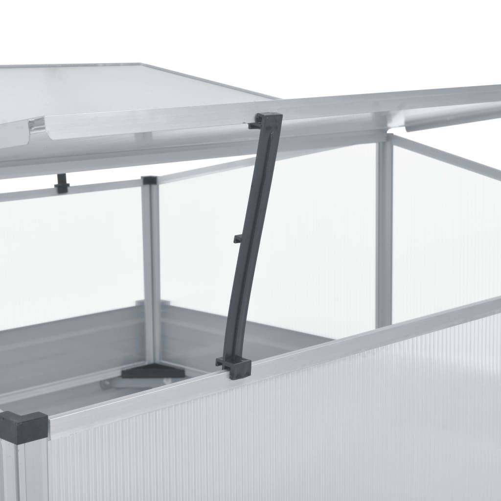 ComfortXL - Carré potager avec serre en acier et polycarbonate pour balcon terrasse Vert – ComfortXL Outdoor Living - Image 5