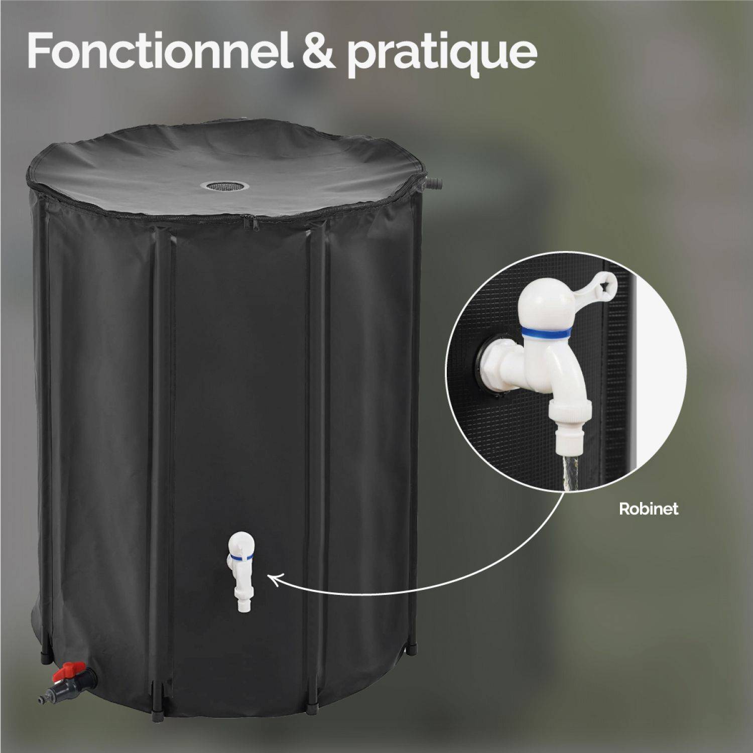 Linxor - Robinet pour récupérateur d'eau de pluie - Linxor - Imagen 2