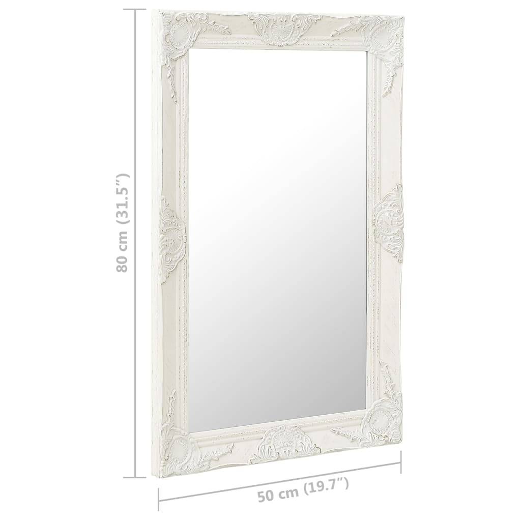 Prolenta Premium - Miroir Cerignola Blanc 50 X 80 cm - P87209B - Image 5