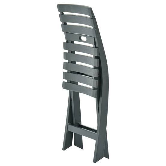 Lot de 2 Chaises de jardin pliables - Chaises d'extérieur - Chaise pliante de jardin Plastique Vert - Image 6