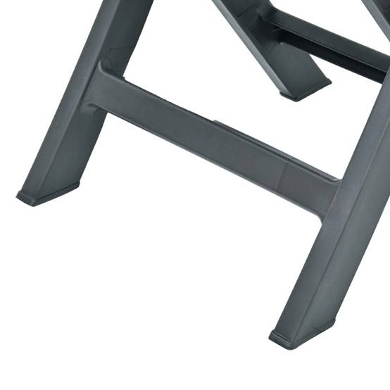 Lot de 2 Chaises de jardin pliables - Chaises d'extérieur - Chaise pliante de jardin Plastique Vert - Image 8