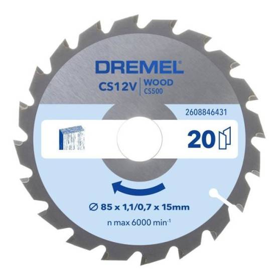 Lame bois pour scie circulaire CS500 - DREMEL Blueprint - Image 1