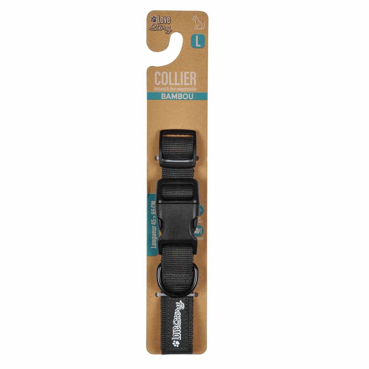 Collier pour Animaux "Réglable" 65cm Anthracite - Image 2