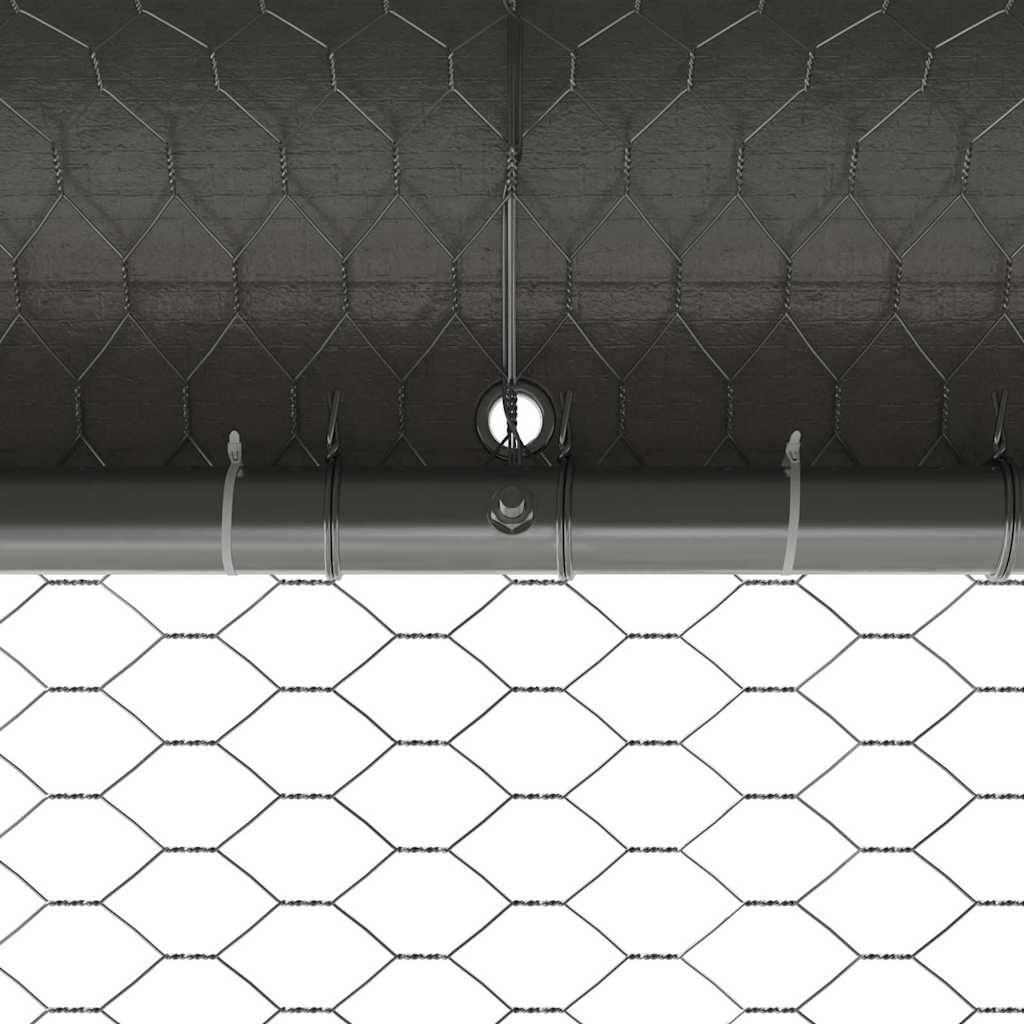 ComfortXL - Volière extérieure 8x2m acier galvanisé parc grillagé pour poules jardin – ComfortXL Outdoor Living - Image 8