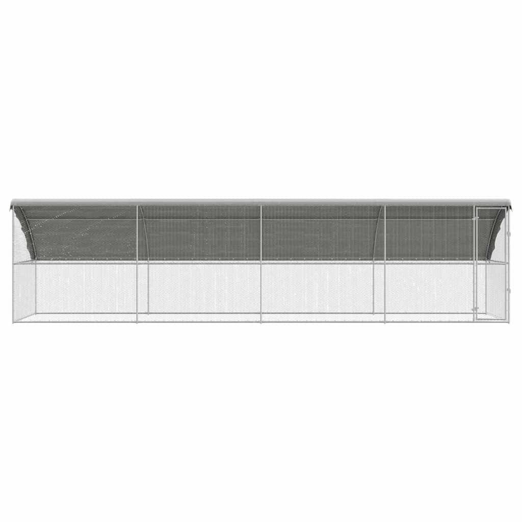 ComfortXL - Volière extérieure 8x2m acier galvanisé parc grillagé pour poules jardin – ComfortXL Outdoor Living - Image 4