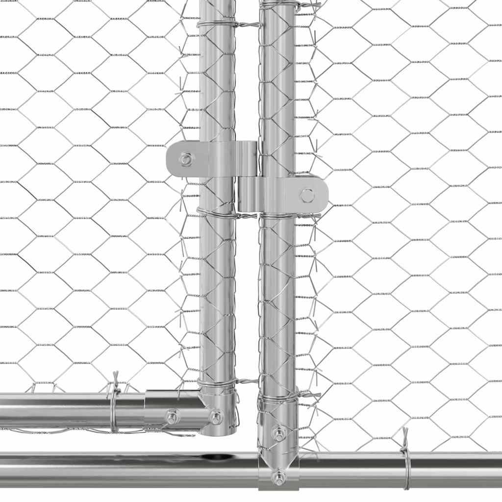 ComfortXL - Volière extérieure 8x2m acier galvanisé parc grillagé pour poules jardin – ComfortXL Outdoor Living - Image 7