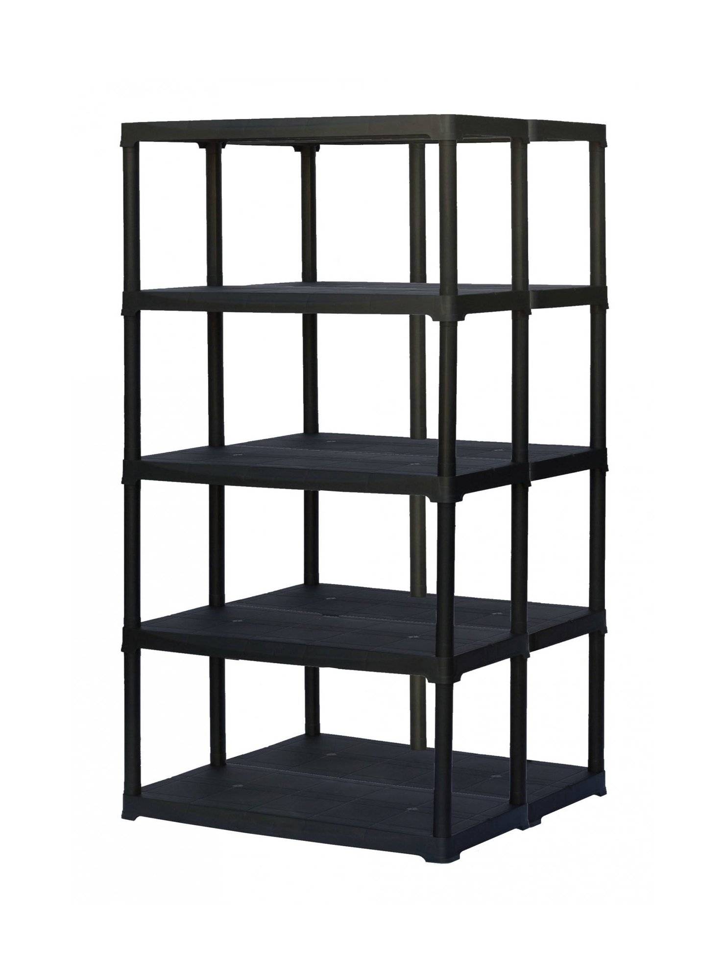 Dmora - Armoire d'extérieur Dammendol, Etagère d'extérieur, Armoire de balcon polyvalente, Armoire d'extérieur, Anthracite, 90x78h176 cm - Dmora - Imagen 4