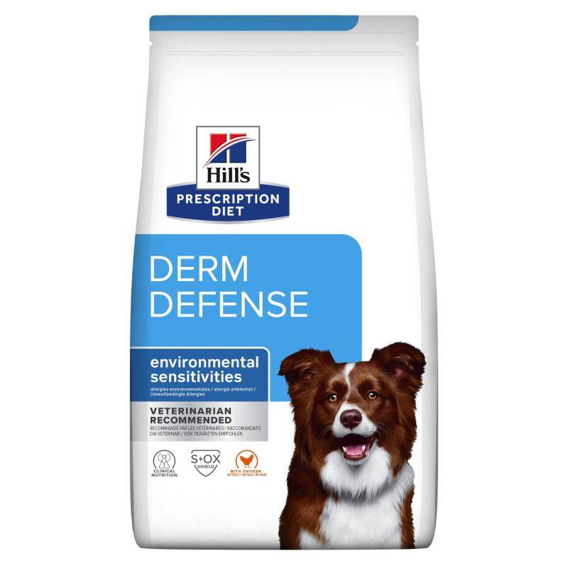 CROQUETTES CHIEN ADULT PRESCRIPTION DIETS DERM DEFENSE - HILL'S 4 kg - Image 1