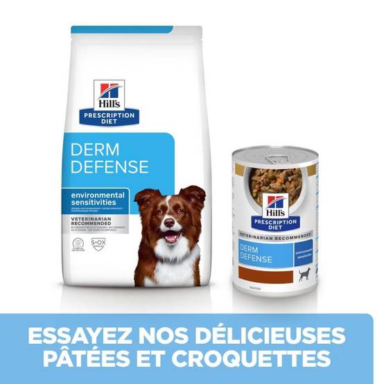 CROQUETTES CHIEN ADULT PRESCRIPTION DIETS DERM DEFENSE - HILL'S 4 kg - Image 3