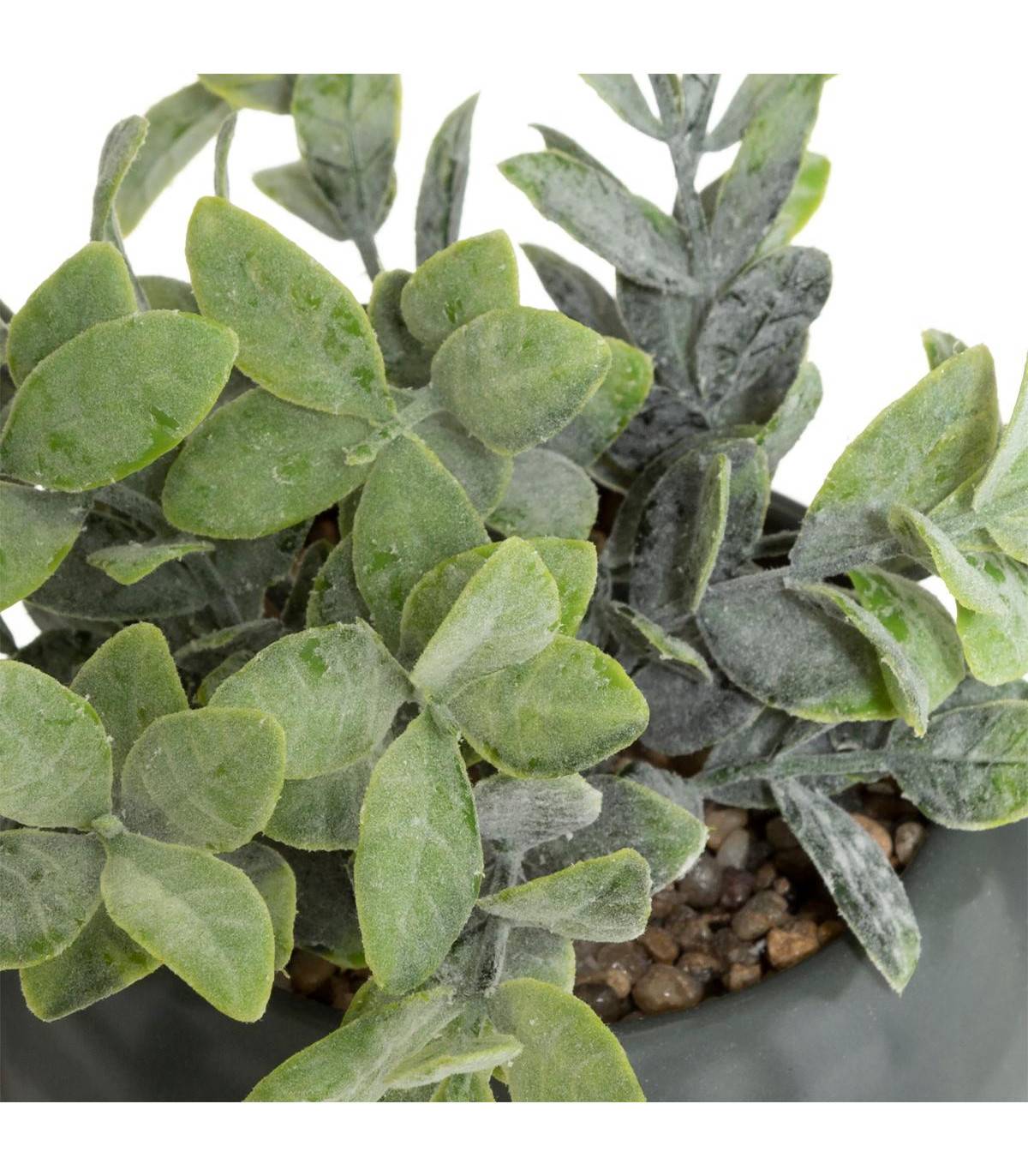 Plante artificielle dans Pot en Céramique D 24 x H 20 cm - Imagen 2