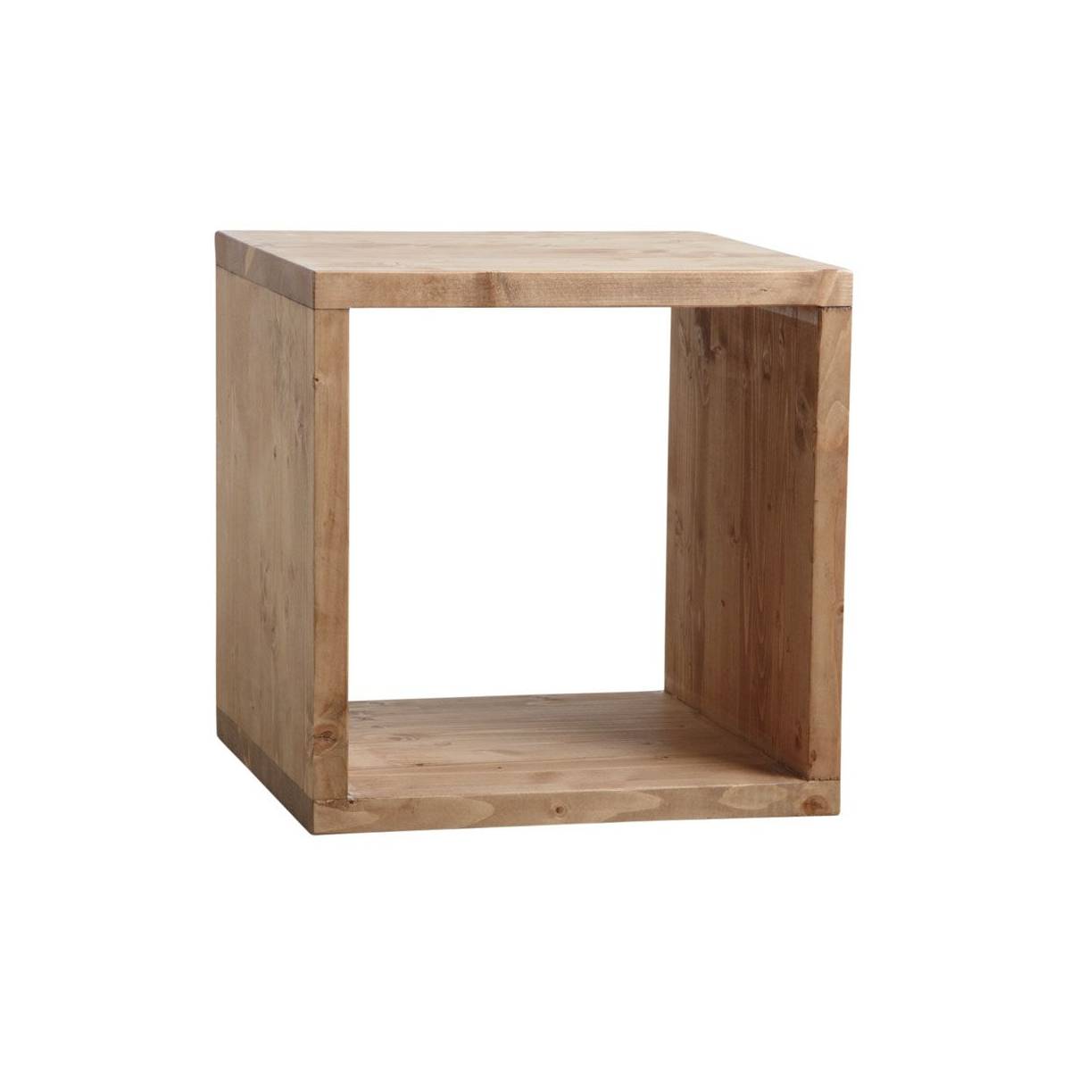 Aubry Gaspard - Etagère 1 case en épicéa ciré miel 1 case - Imagen 1