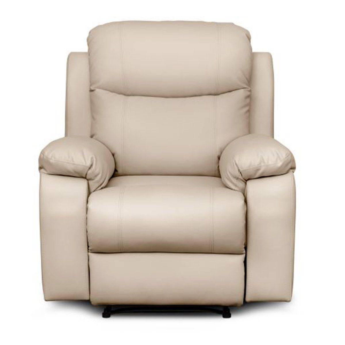 Paris Prix - Fauteuil de Relaxation "Tonaga" 100cm Beige - Image 2