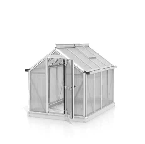 Vitavia - Mini serre compacte en polycarbonate Merlin - 0,83 m², Couleur Vert - Image 4