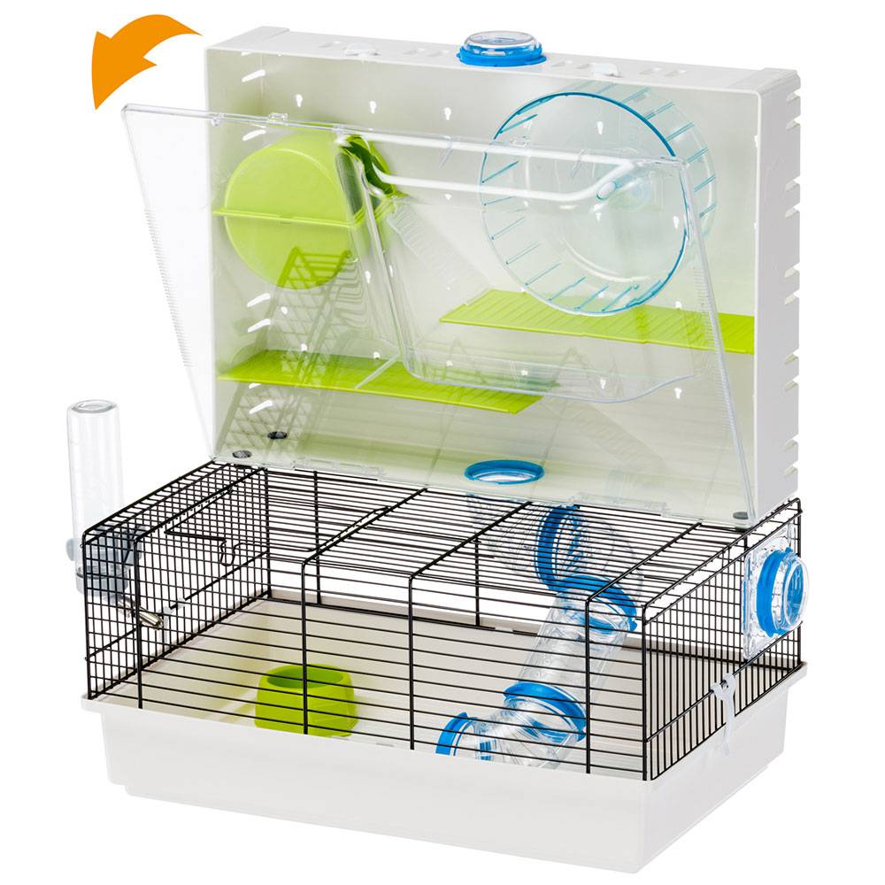Ferplast - Cage modulable hamsters souris Ferplast OLIMPIA aire de jeux équipée - Imagen 2