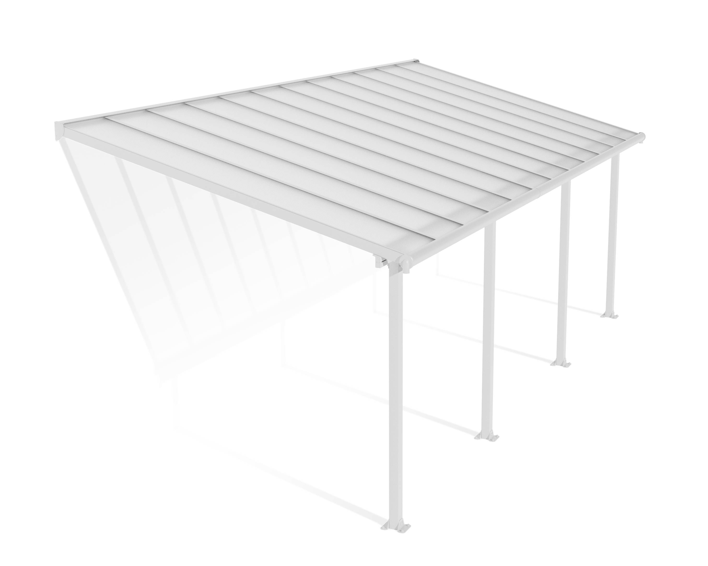 Canopia - Canopia Pergola Olympia 3X7,4 Blanche - Imagen 1