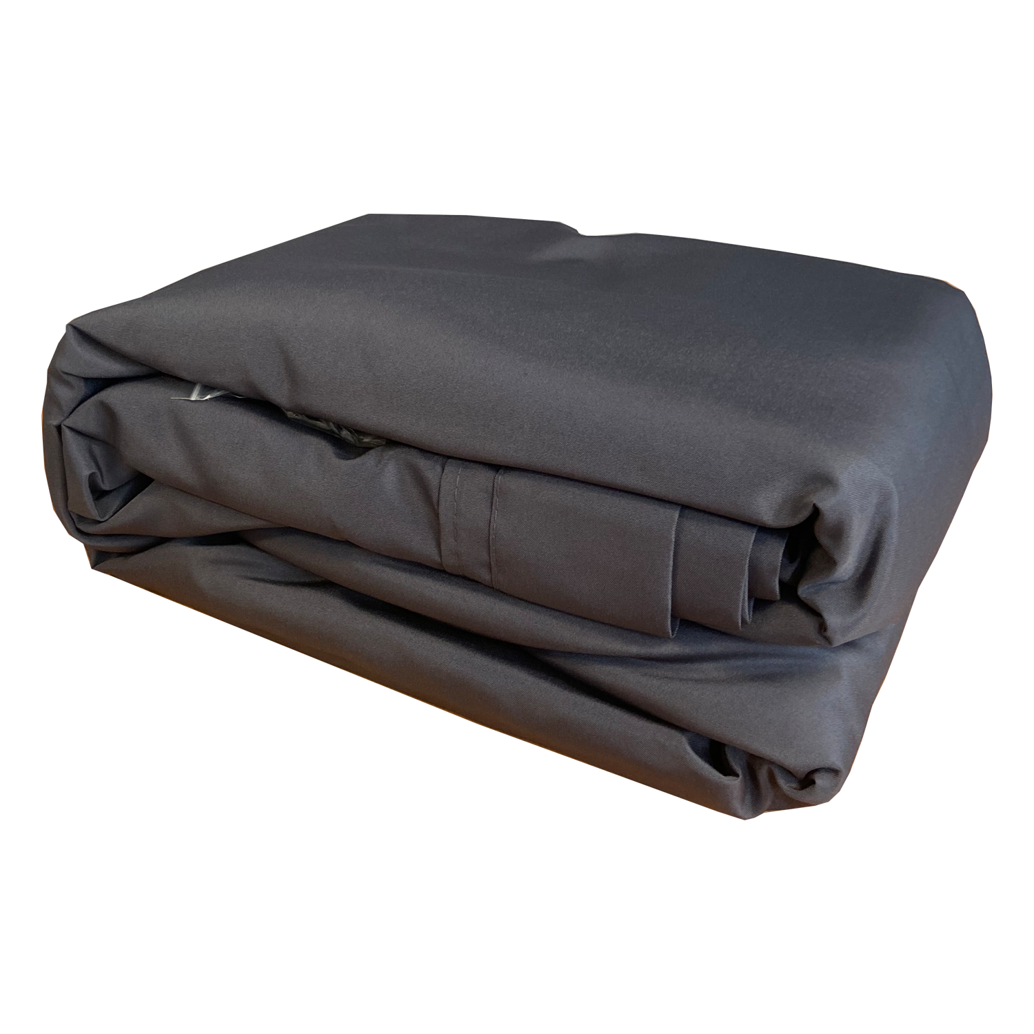Couleurs du monde - Rideaux Gaia en polyester 180gr/m² coloris gris  - Couleurs du Monde - Imagen 3