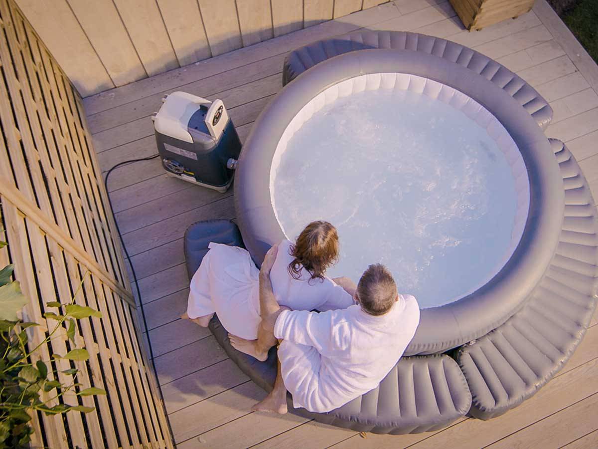 Equipement Pour Spa Gonflable 4/6 Places "lay-z Spa Surround" -habitat Et Jardin - Imagen 3