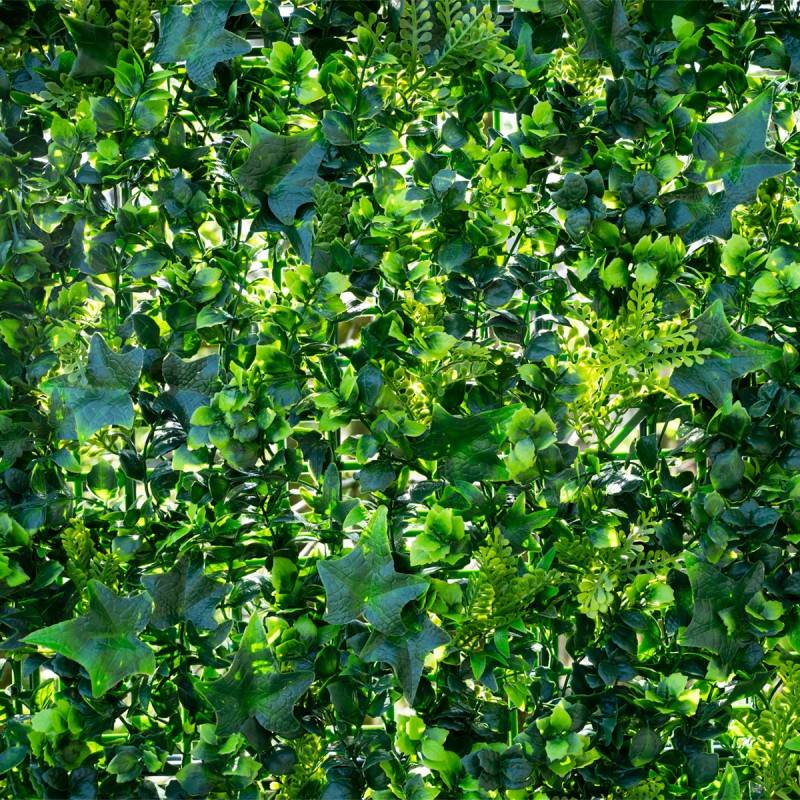 Mur végétal artificiel extérieur et intérieur 1m x 1m Lierre - Easy Clôture - Imagen 5