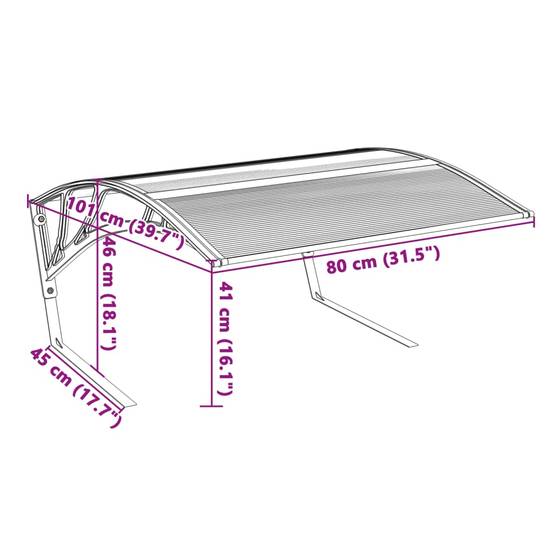 PANGIVO - Garage pour robot tondeuse polycarbonate et métal noir 101 x 80 x 46 cm - PANGIVO - Image 8