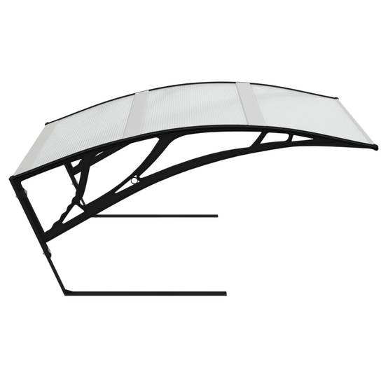 PANGIVO - Garage pour robot tondeuse polycarbonate et métal noir 101 x 80 x 46 cm - PANGIVO - Image 5